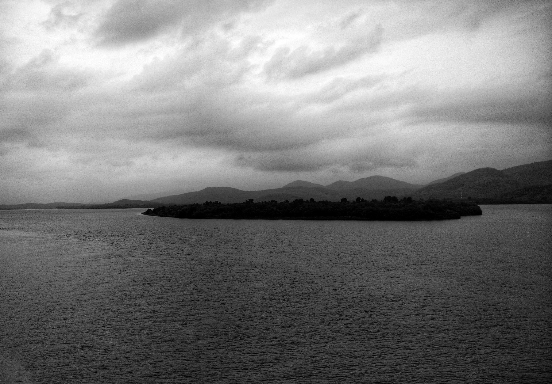 River Sharavati from the bridge