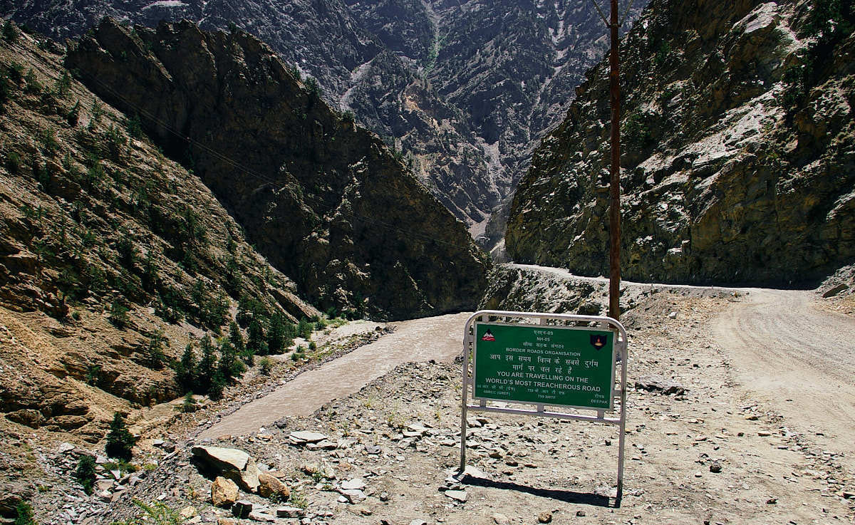 Rest stop on the old Hindustan Tibet highway